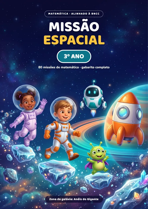 Capa do caderno do 3º ano